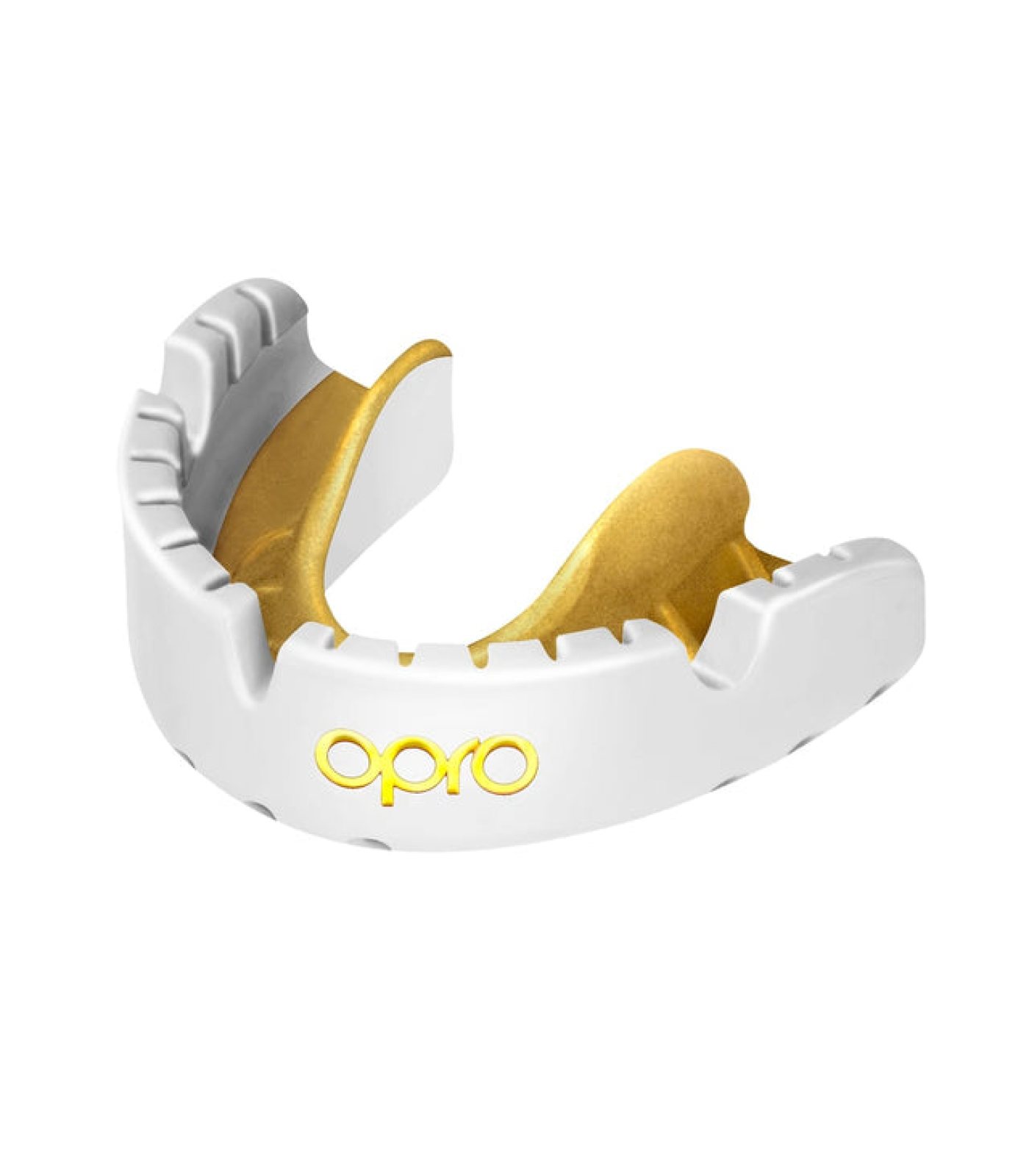 Протектор за уста за брекети  - Gold Level White Mouthguard for Braces
